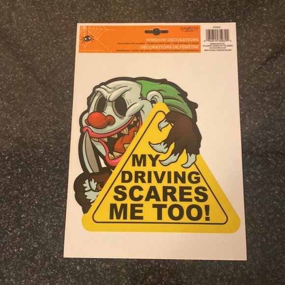Set of 3 Halloween Car Decor Window Clings - Picture 4 of 5